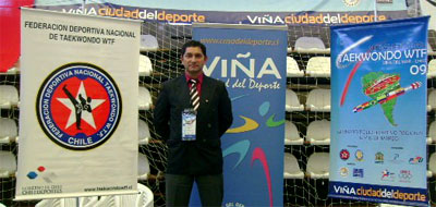 Maestro lajino en sudamericano de Taekwondo
