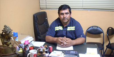 Conversación con Superintendente de Bomberos de Laja