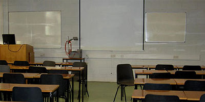 Paro de Profesores... salas vacias