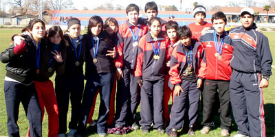 Laja, atletismo lajino en Juegos Bicentenario