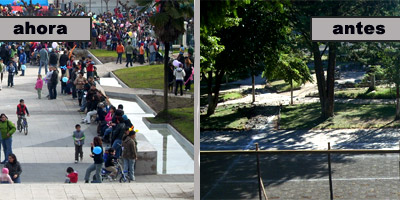 Remodelación Plaza de Armas de Laja