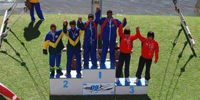 8 medallas cosechan deportistas lajinos en Sudamericano