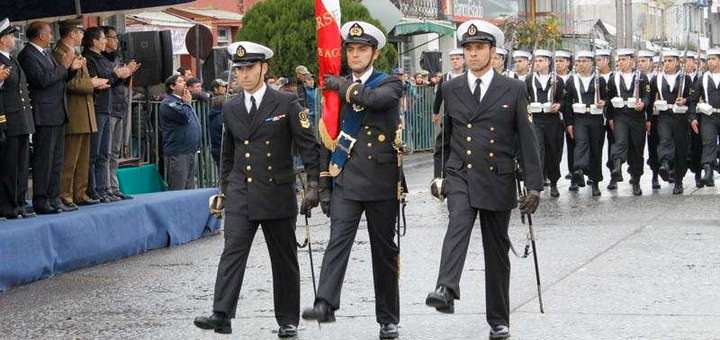 En Laja acto y desfile cívico recordó a los Héroes de Iquique