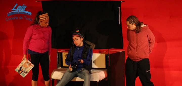 Obra "Niñas Araña" cerró en Laja 8va Muestra de Teatro en la Provincia