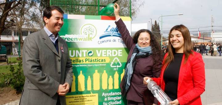 Laja suma nuevos puntos verdes para recuperación de botellas plásticas