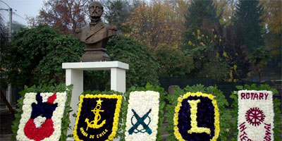 Laja, Homenaje a las Glorias Navales