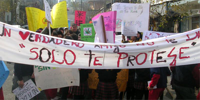 Laja, marcha D�a Internacional de la prevenci�n