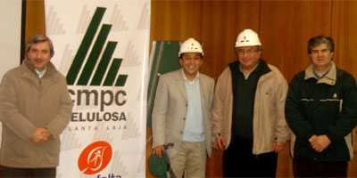 Reuni�n Sence, Municipalidad y CMPC Planta Laja