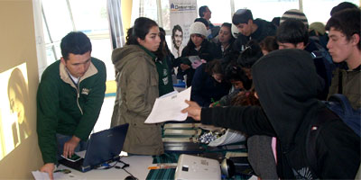 8va Feria Vocacional organizada por Liceo A-66 de Laja