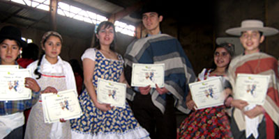 Laja, comunal escolar de cueca 2009
