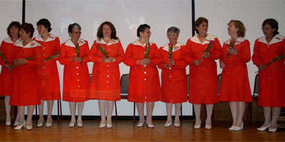 Damas de Rojo celebra 30 a�os de filial Laja