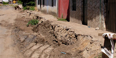 Laja, Vecinos de calle Carrera Sur llevan un año sin solución