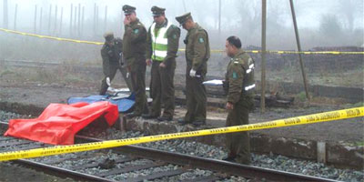 San Rosendo, hombre es atropellado por tren de carga