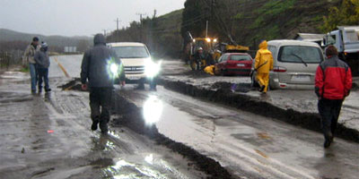 Lajino.cl - Temporal de viento y lluvia en Laja y San Rosendo