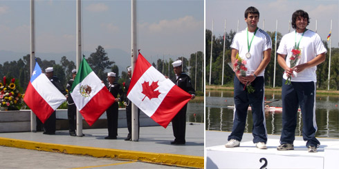 Lajino.cl - Destacada participación de la dupla chilena en C2, Panamericanos México 2010