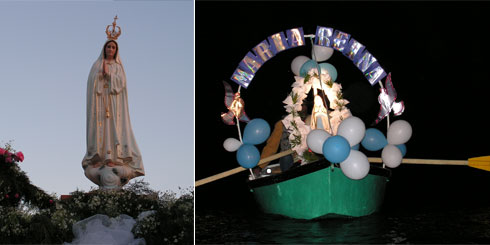Lajino.cl - Masiva celebración en Laja de Festividad de Inmaculada Concepción, botes y faroles llenaron de color la celebración