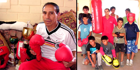Lajino.cl - Luis Arratia y jóvenes reviven el boxeo lajino