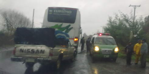 Lajino.cl es Laja en Internet // Camioneta chocó a bus de recorrido Laja-Los Angeles