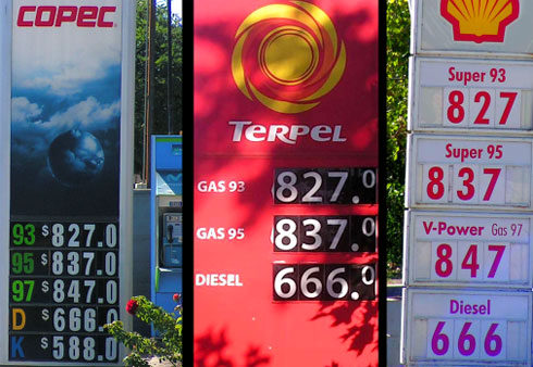 LAJINO.CL es LAJA en Internet // Uniformidad en precios de los combustibles // Bencinas en Laja // Servicentros de Laja mantienen uniformidad de precios en los combustibles