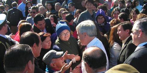 LAJINO.CL ES LAJA EN INTERNET // Presidente Sebastián Piñera visita la comuna de San Rosendo