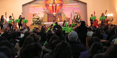 LAJINO.CL ES LAJA EN INTERNET // Concierto Orquesta Clásica de Laja festejando su tercer Aniversario