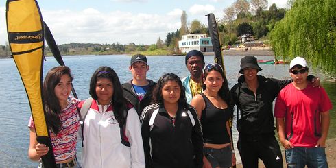 LAJINO.CL ES LAJA EN INTERNET // 7 jóvenes de la Asociación de Canotaje de Laja clasificaron a Sudamericano que se realizará en Argentina