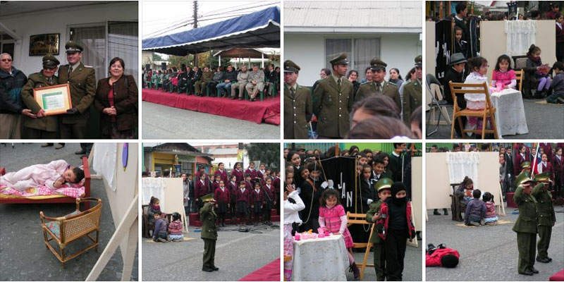 LAJINO.CL ES LAJA EN INTERNET // El sueño de Damian en 86º Aniversario de Carabineros de Laja