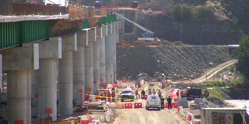 LAJINO.CL ES LAJA EN INTERNET // Accidente en obras del puente entre Laja y San Rosendo deja una víctima fatal