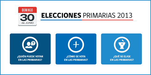 LAJINO.CL ES LAJA EN INTERNET // Elecciones Primarias 2013
