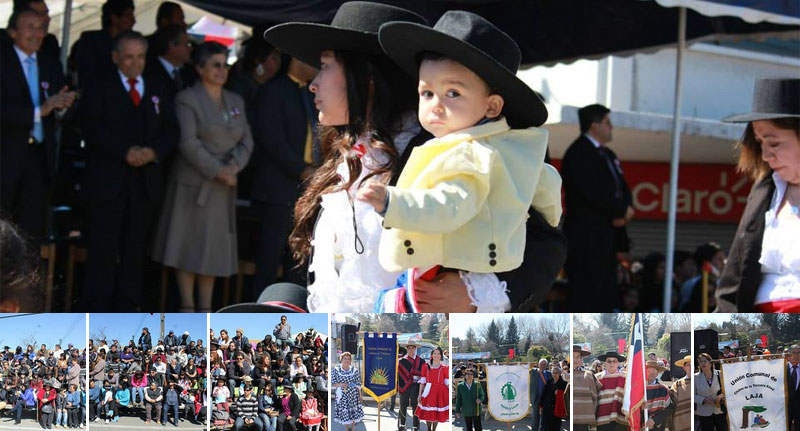 LAJINO.CL ES LAJA EN INTERNET // Desfile Fiestas Patrias en la comuna de Laja