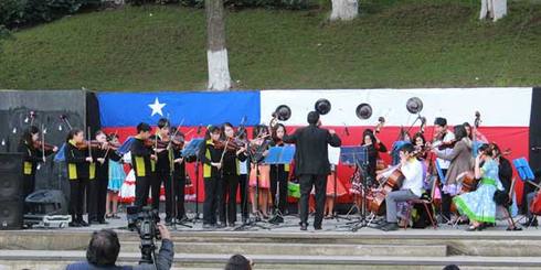 LAJINO.CL ES LAJA EN INTERNET // Muestras gastronómicas en Escuelas Nivequeten, Centro Básico y Concierto Fiestas Patrias en actividades del 18