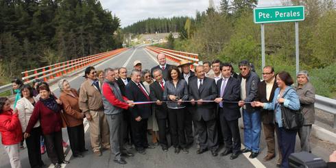 LAJINO.CL ES LAJA EN INTERNET // Loreto Silva, Ministra de Obras Públicas y alcaldes de Yumbel, Cabrero y Laja inauguran mejoramiento Ruta Q-90