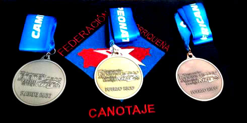 LAJINO.CL ES LAJA EN INTERNET // Deportistas locales logran medallas en Panamericano de Canotaje que se realiza en Puerto Rico