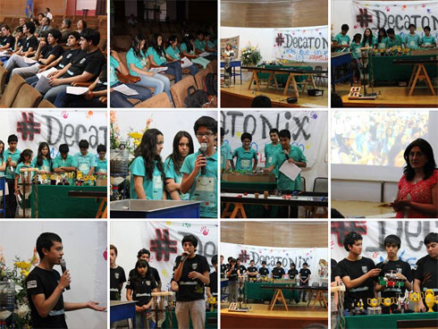 Equipos de "The Lego Champions" y "#Decatonix" contaron de sus logros obtenidos en Nacional FLL // LAJINO.CL ES LAJA EN INTERNET