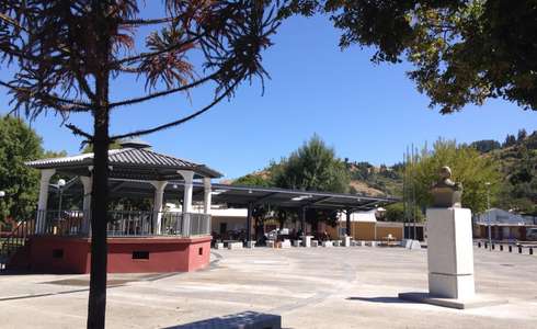 LAJINO.CL ES LAJA EN INTERNET // Inauguran importantes obras; Puente Laja - San Rosendo, Mercado Municipal de Laja y Plaza de Armas de San Rosendo