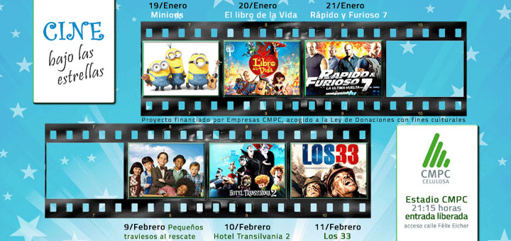 Cine bajo las Estrellas / Laja