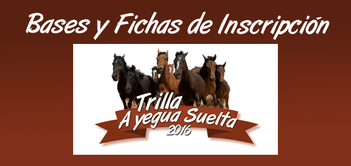 Trilla a Yegua Suelta / Bases