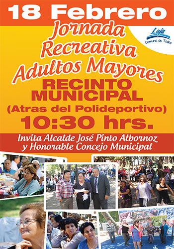Tarde Recreativa Adultos Mayores / Laja